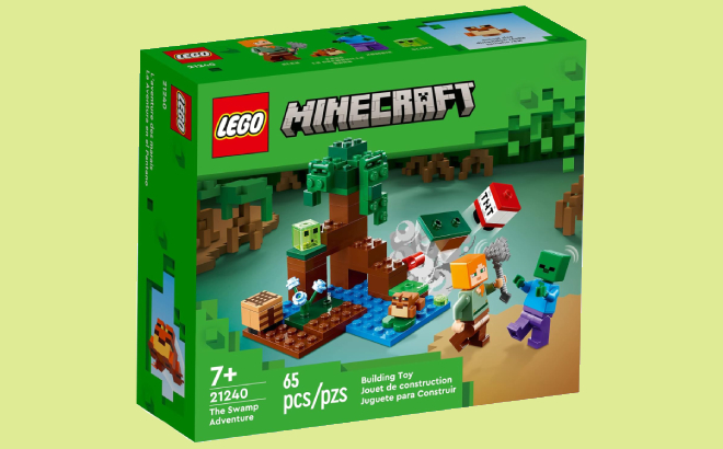 LEGO Minecraft The Swamp Adventure Building Set