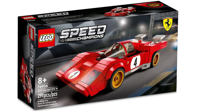 LEGO Speed Champions 1970 Ferrari 512 M 291 Piece Set 1