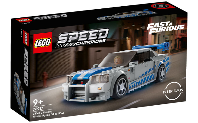 LEGO Speed Champions Fast Furious Nissan Skyline Building Set