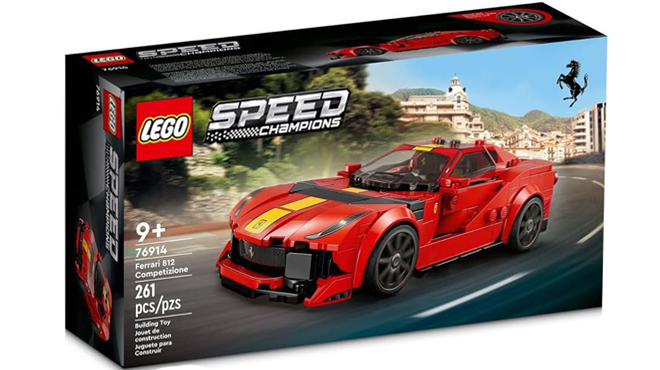 LEGO Speed Champions Ferrari 812 Competizione 261 Piece Set