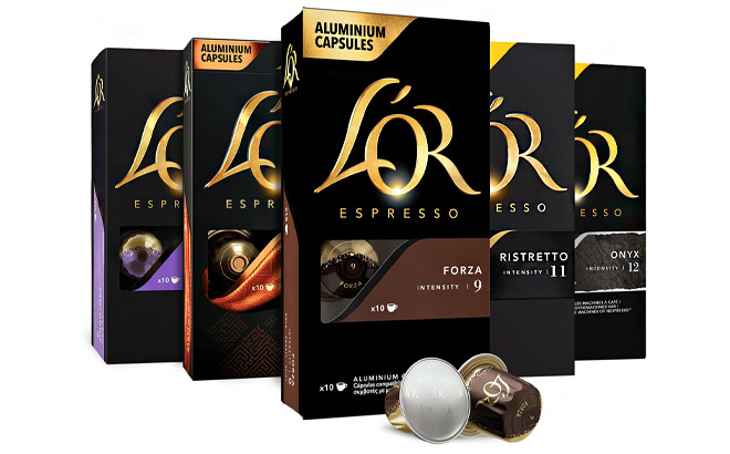 LOR Espresso Capsules 50 Count Variety Pack