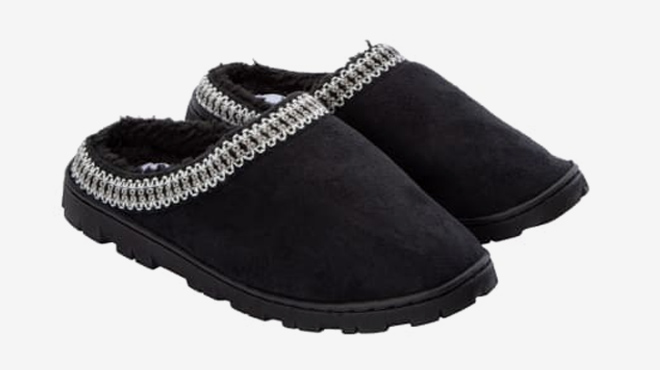 Ladies Sherpa Lined Clogs 2