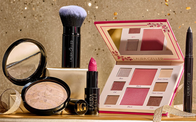 Laura Geller 5 Piece Holiday Glam Full Face Collection