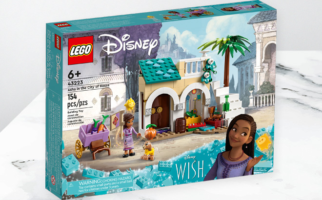 Lego Disney Wish Building Toy Set on the Table