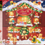 Lindt Holiday Teddy Bear Chocolate Candy Calendar