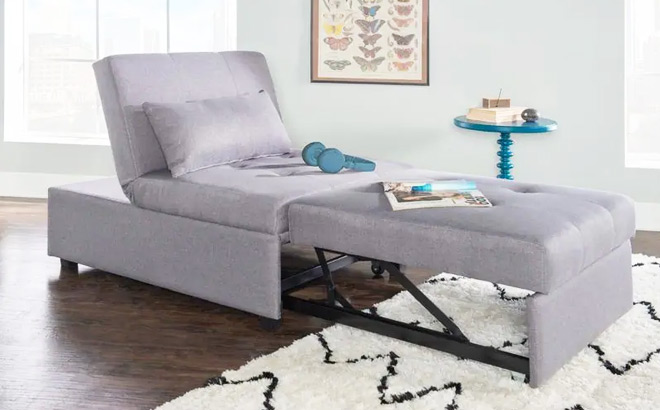 Linon Home Decor Boone Single Sofa Bed