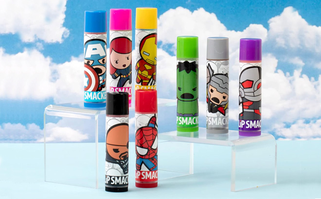 Lip Smacker Marvel Avenger Flavored Lip Balm