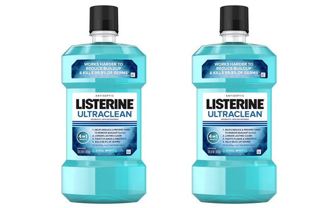 Listerine Ultraclean Antiseptic Mouthwash