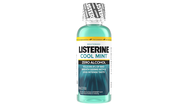 Listerine Zero Alcohol Mouthwash 3 2 oz