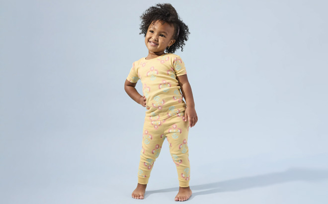 Little Star Organic Girl Snug Fit Sleepwear