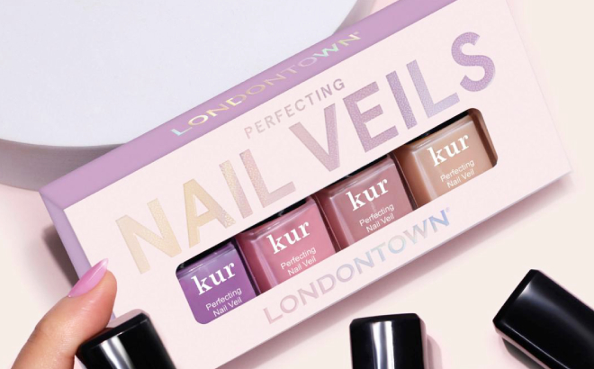 Londontown Perfecting Nail Veil Minis 4 Piece Set