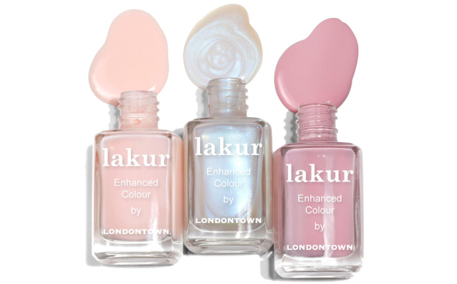 Londontown Starry Chrome Glaze 3 Piece Nail Lakur Set