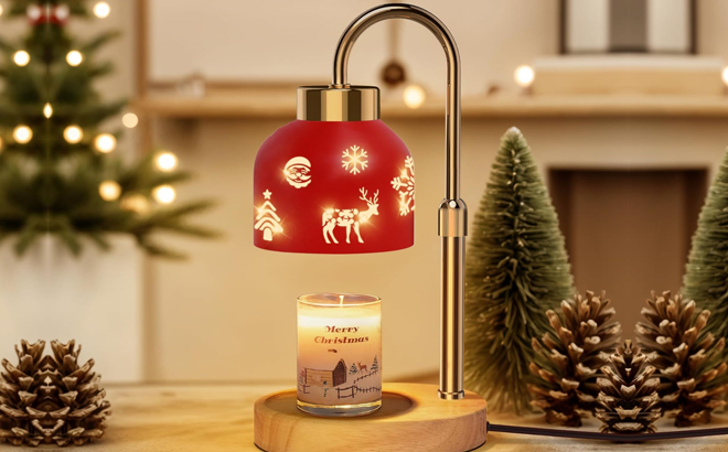 Loowoko Christmas Candle Warmer Lamp