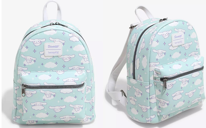 Loungefly Cinnamoroll Flying Clouds Mini Backpack