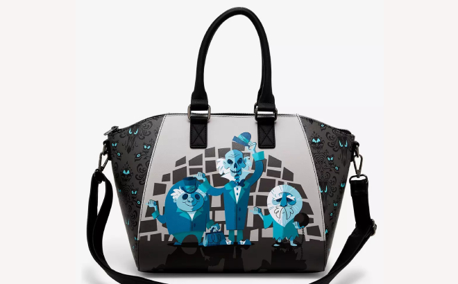 Loungefly Disney The Haunted Mansion Hitchhiking Ghosts Satchel Bag