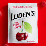 Ludens 90 Count Throat Drops in Wild Cherry Flavor