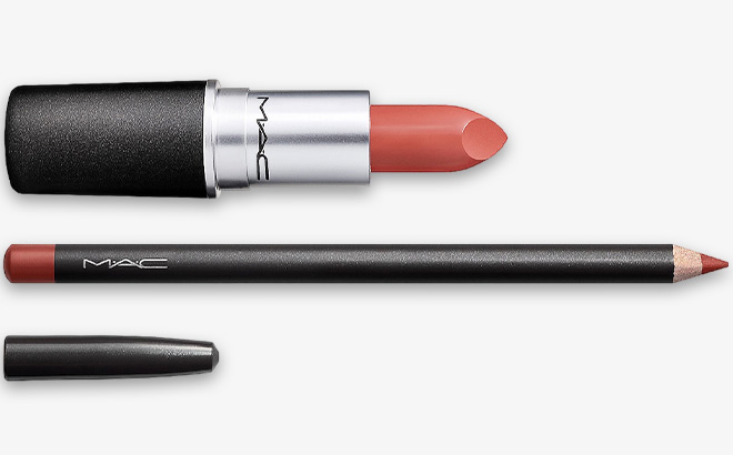 MAC Cosmetics Satin Lipstick and Lip Liner