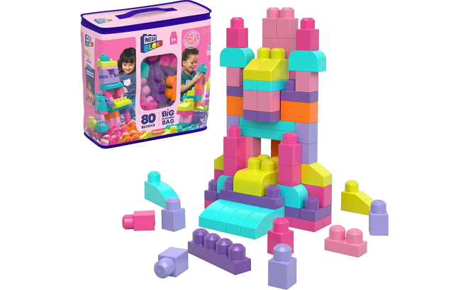 MEGA BLOKS First Builders Toddler Blocks Toys Set