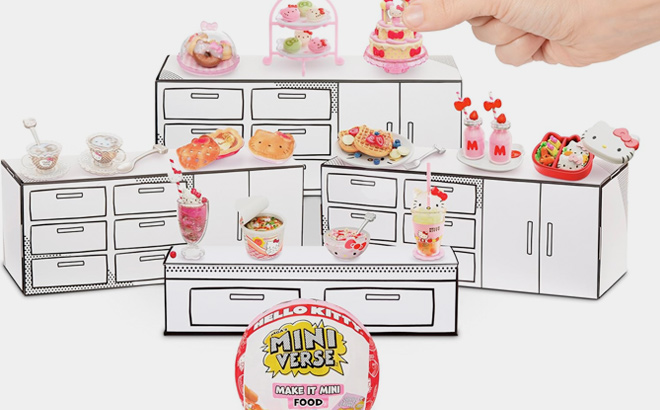 MGAs Miniverse Make It Mini Food Hello Kitty Mini Collectibles