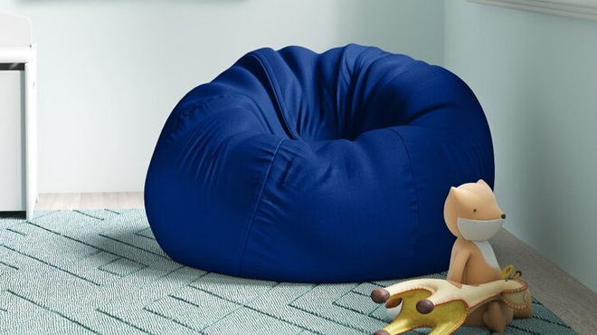 Mack Milo Classic Refillable Cotton Bean Bag Chair