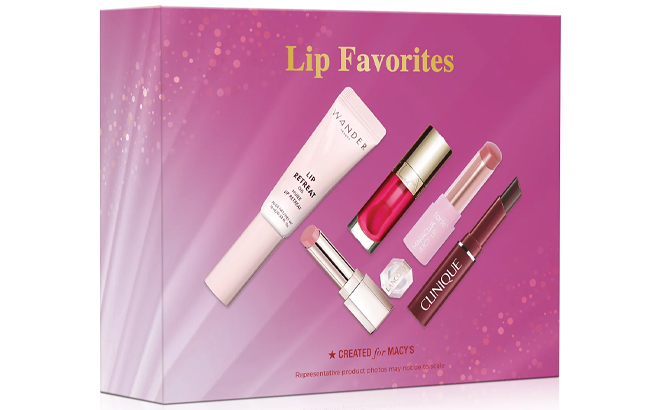 Macys 5 Piece Lip Favorites Set