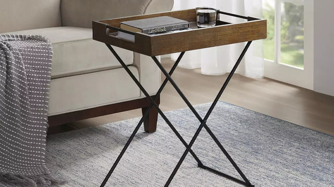 Madison Park Asher Tray Table