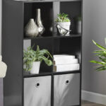 Mainstays 6 Cube Storage Organizer in Black Color