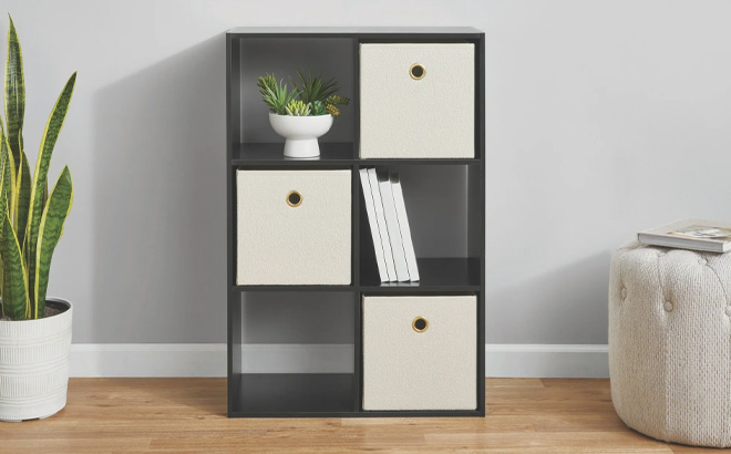 Mainstays 6 Cube Storage Organizer