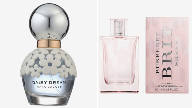 Marc Jacobs Daisy Dream Eau de Toilette and Burberry Brit Sheer Eau de Toilette Spray