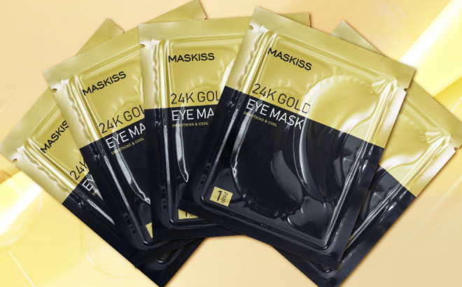 Maskiss 24k Gold Under Eye Masks