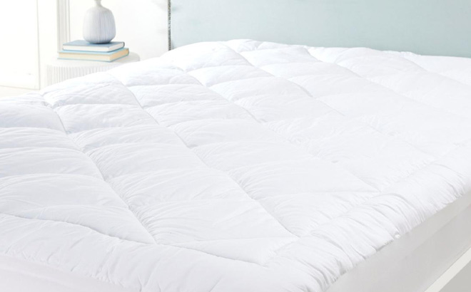 Mattress Pad on a Bed