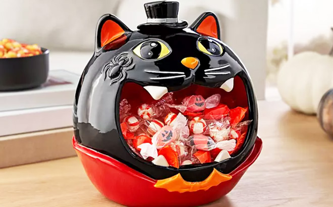 Members Mark Ceramic Halloween Candy Bowl