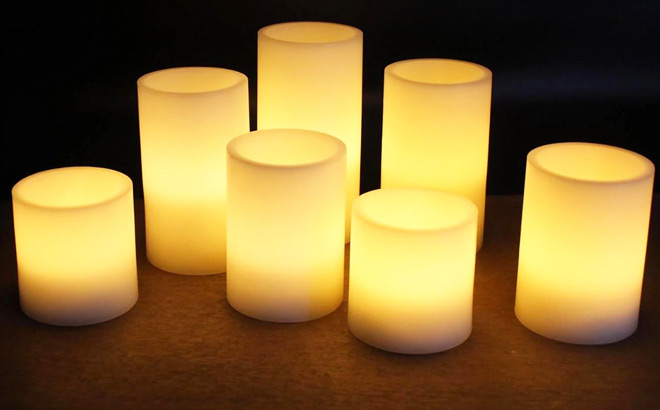 Members Mark Flameless LED Wax Candles