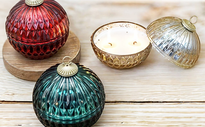 Members Mark Ornament Glass Candles