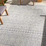 Mendota Scout Moroccan Blue Area Rug