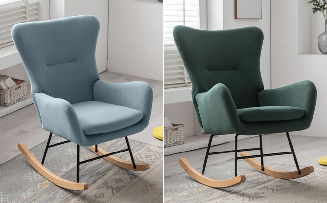 Meno Nursery Rocking Accent Chair