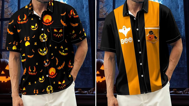 Mens Halloween Shirt