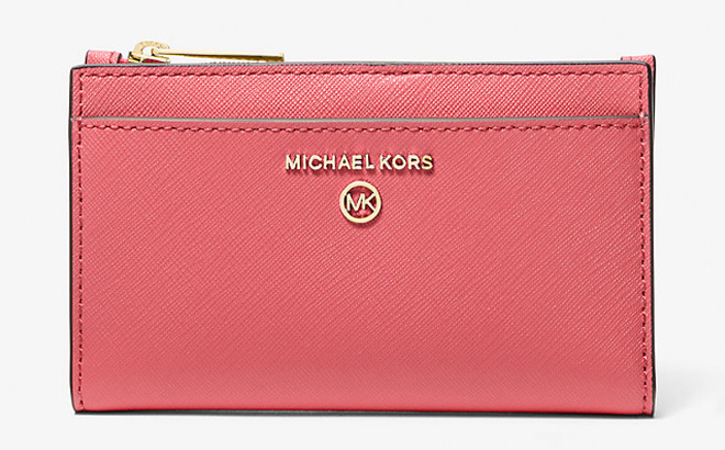 Michael Kors Jet Set Charm Small Saffiano Leather Card Case