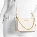 Michael Kors Jet Set Saffiano Leather Crossbody Bag