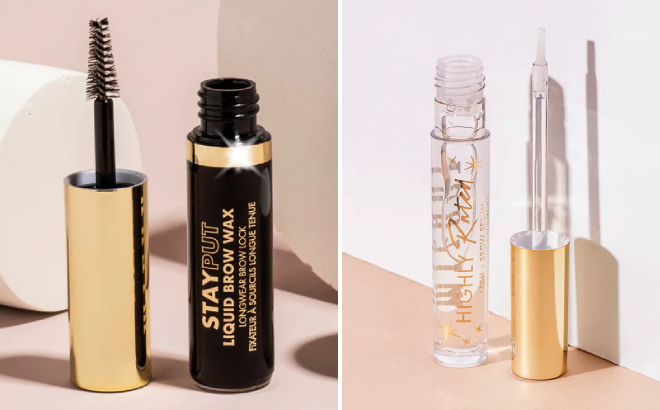 Milani Stay Put Liquid Brow Wax and Highly Rated Lash Brow Serum