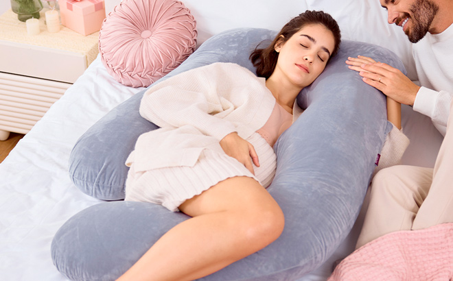 Momcozy Pregnancy Pillows for Sleeping