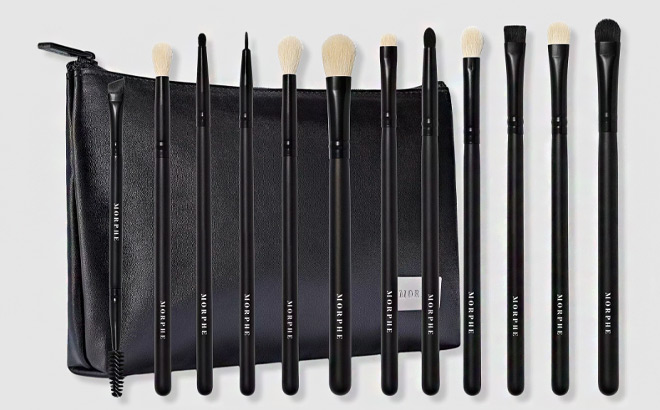 Morphe Eye Obsessed Brush Collection with Bag