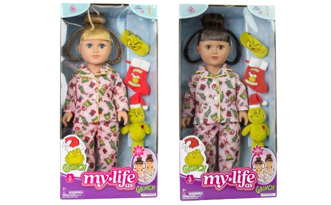 My Life As Grinch Sleepover Dolls