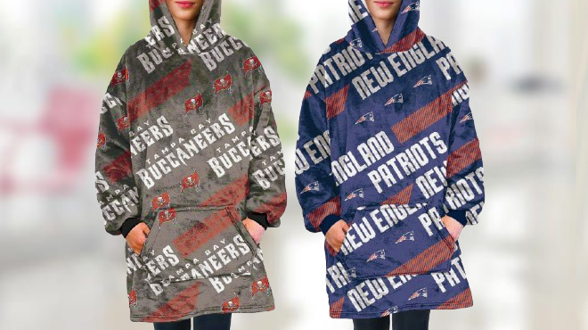 NFL Logo Hooded Blankets