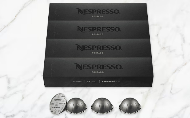 Nespresso Vertuo Fortado Gran Lungo Americano Capsules