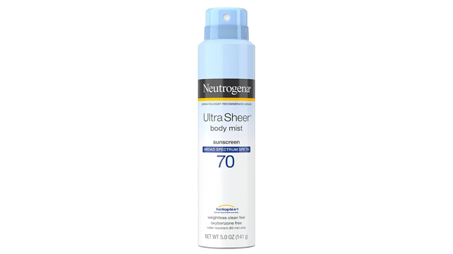 Neutrogena Body Mist Sunscreen Spray SPF