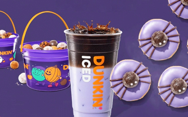 New Dunkin Halloween Menu