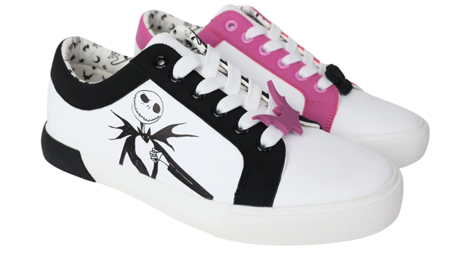 Nightmare Before Christmas Low Top Court Sneakers