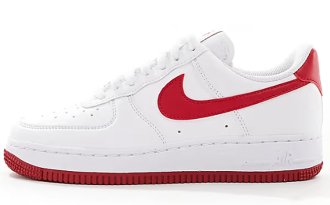 Nike Air Force 1 Sneakers in Red