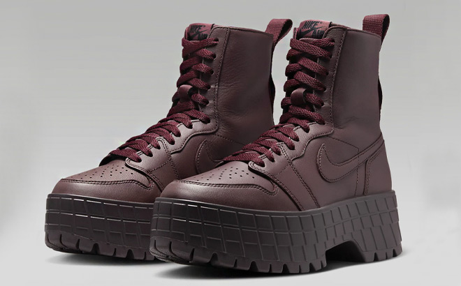 Nike Air Jordan 1 Brooklyn Womens Boots